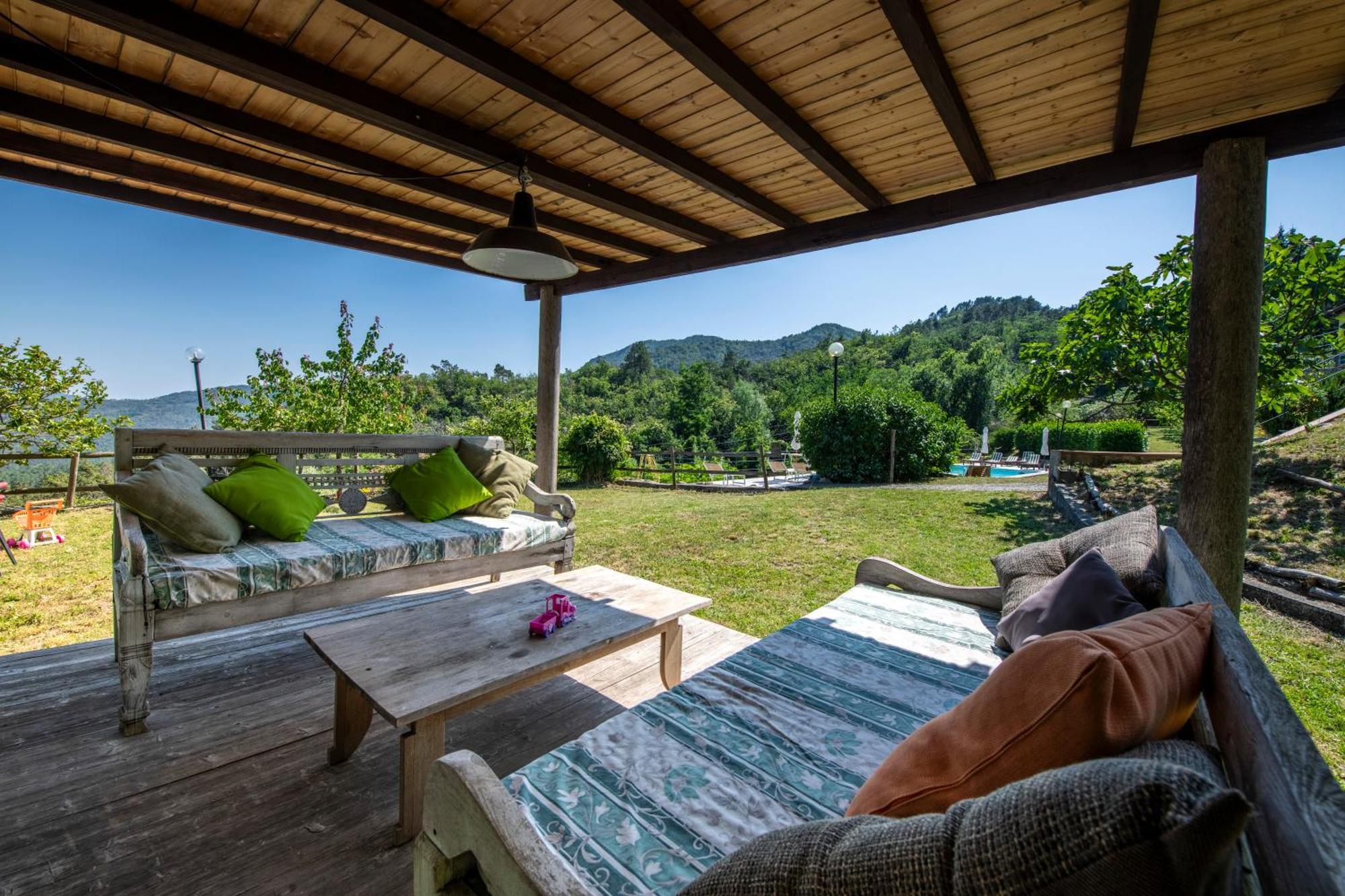 211 - Appartamento Acacia, Terrazza Giardino E Piscina Carro Eksteriør bilde